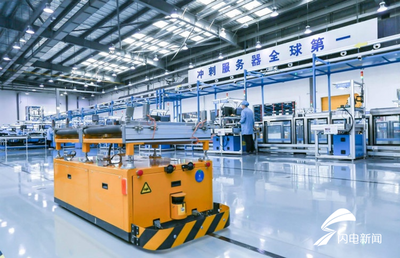 探访浪潮智能工厂 揭秘中国服务器领域首条高端装备智能制造产线